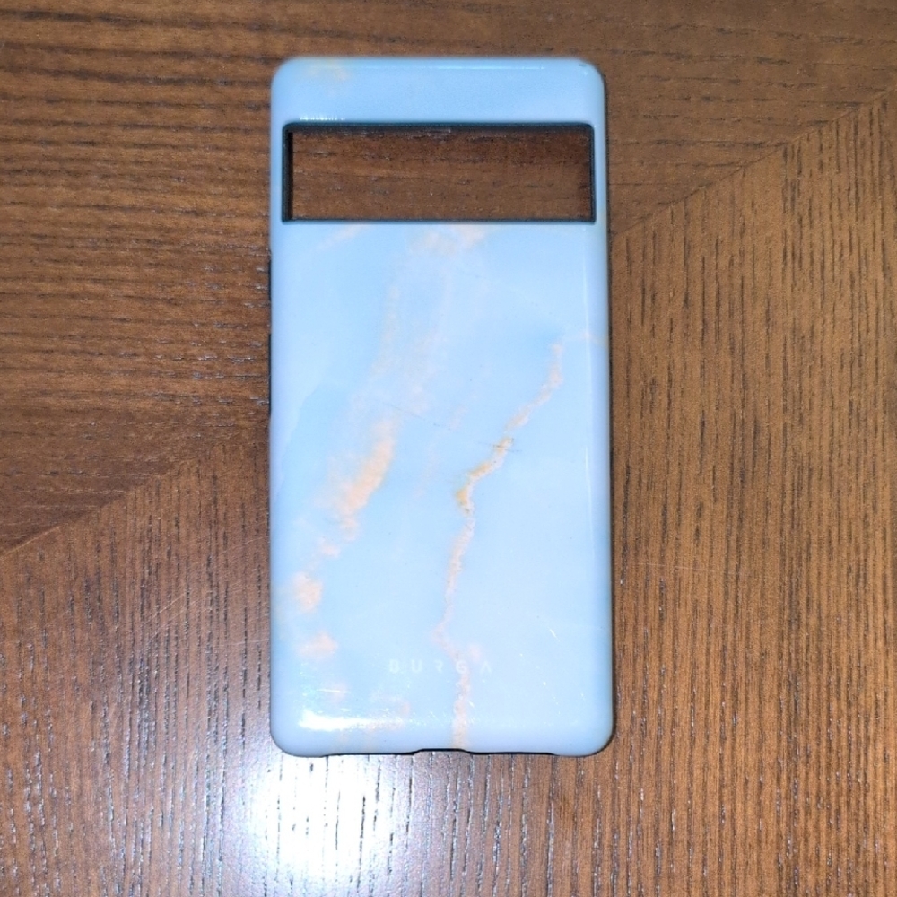 Stylish Blue and Gold Phone Case